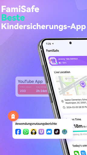 FamiSafe: Elternkontroll-App Screenshot