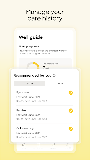 Captura de pantalla de ZocDoc - ¡Haz citas médicas!