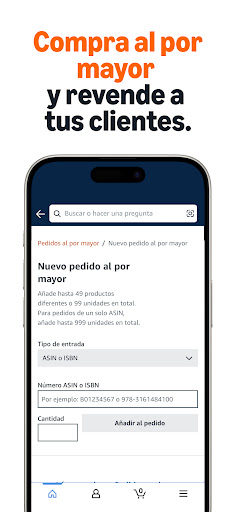 Captura de pantalla de Amazon Business: Compras B2B