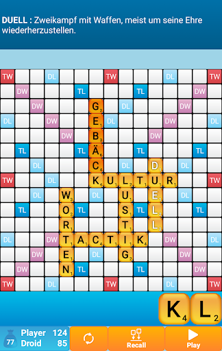 Classic Words Plus (Deutsch) Screenshot