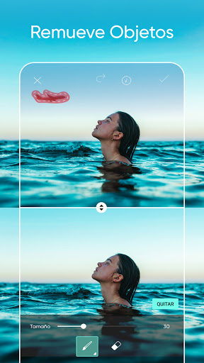 Captura de pantalla de Picsart Editor de Fotos IA