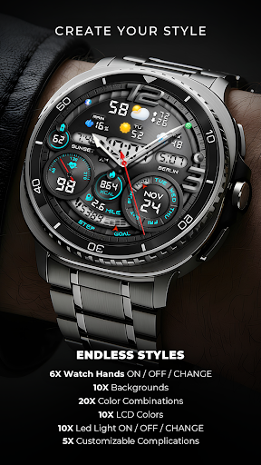 PER32 Ultra Hybrid Watch Face screenshot