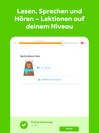 Duolingo: Sprachkurse Screenshot