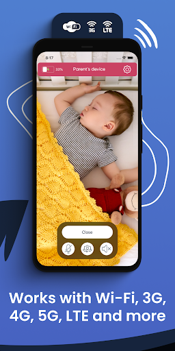 Baby Monitor Saby - 3G Babycam screenshot