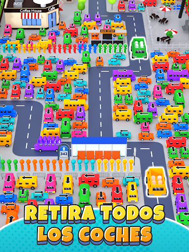 Captura de pantalla de Bus Jam: Aparca Automóviles