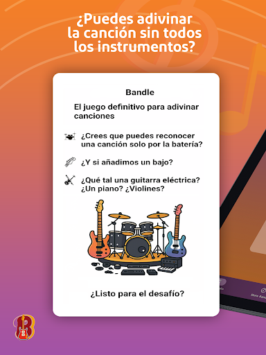 Captura de pantalla de Bandle - Adivina la canción