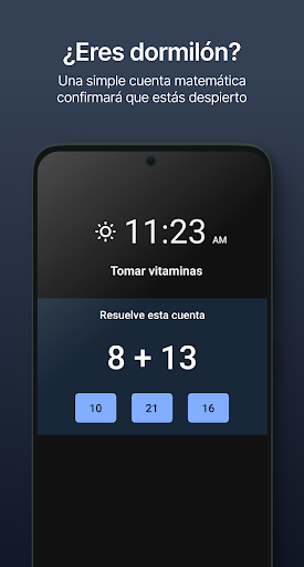 Captura de pantalla de Alarma Simple