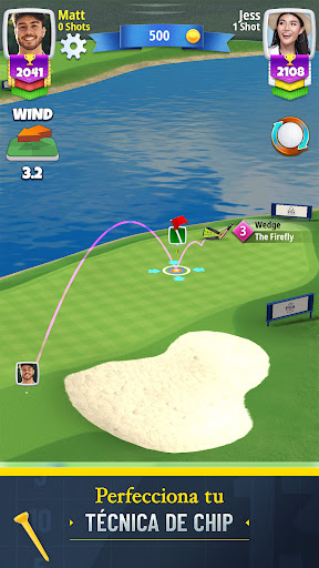 Captura de pantalla de Golf Clash