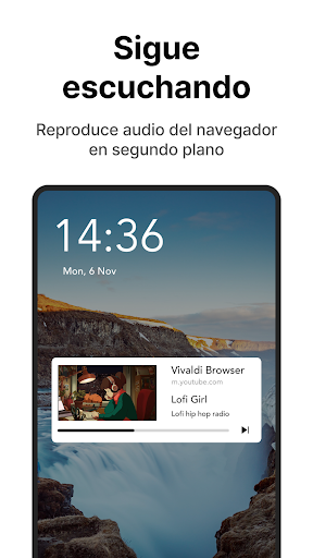 Captura de pantalla de Vivaldi - Navegador rápido