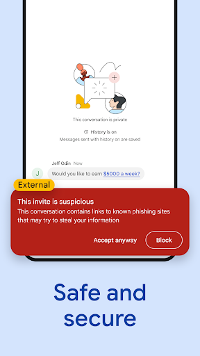 Google Chat screenshot