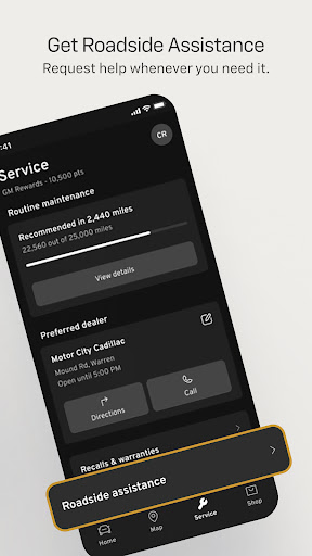 myChevrolet screenshot