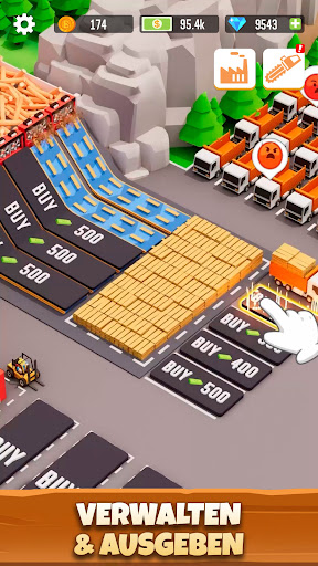 Idle Lumber Empire: Tycoon Inc Screenshot