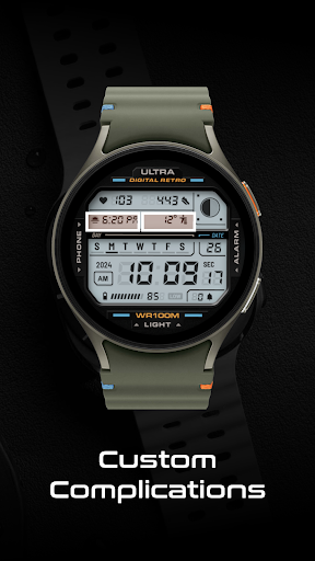 Captura de pantalla de ULTRA Digital Retro watch face
