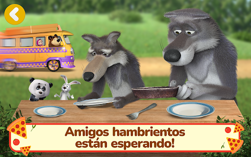 Captura de pantalla de Masha y el Oso Juegos de Pizza