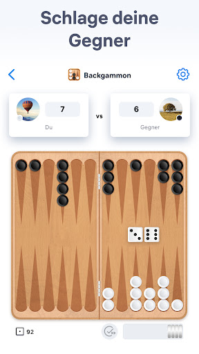 Backgammon - Brettspiel Screenshot