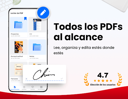 Captura de pantalla de Lector PDF - Visor de PDF