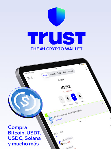 Captura de pantalla de Trust: Crypto & Bitcoin Wallet