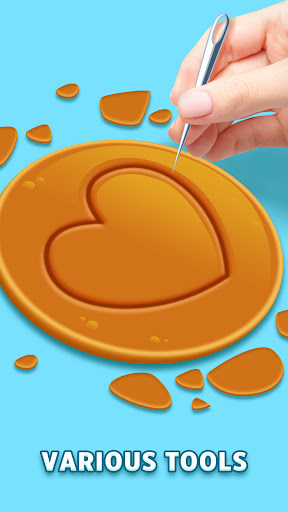 Captura de pantalla de Dalgona Candy Satisfying Games