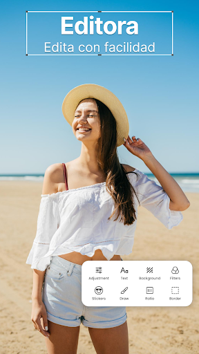 Captura de pantalla de PhotoApp: Mejorar Fotos