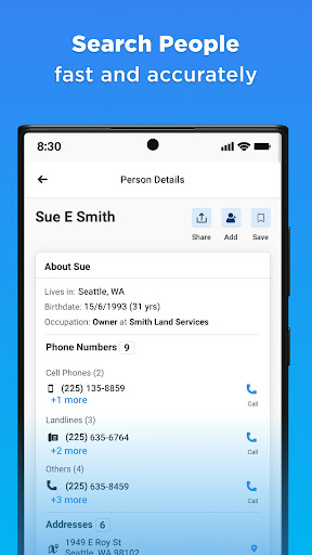 Whitepages Search, Find People screenshot