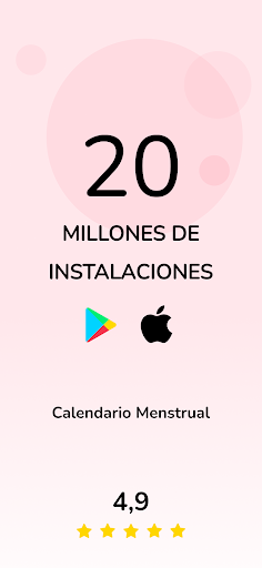 Captura de pantalla de Calendario Menstrual