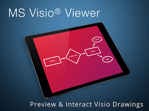 Captura de pantalla de VSD Viewer for Visio Drawings