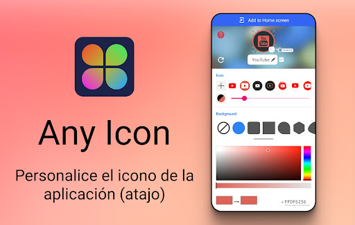 Captura de pantalla de Cambiador de iconos