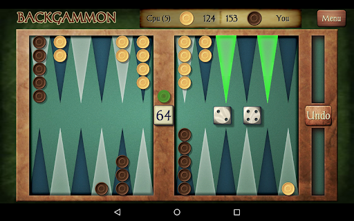 Captura de pantalla de Backgammon Pro