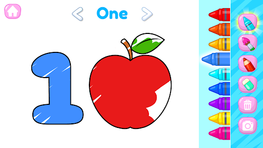 123 Tracing Numbers for Kids screenshot