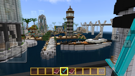 Captura de pantalla de DreamCraft City