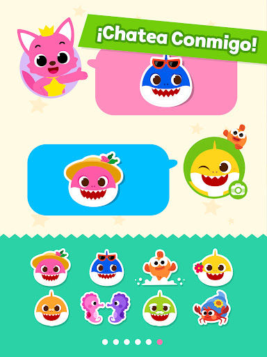 Captura de pantalla de Pinkfong Tiburón Bebé Teléfono