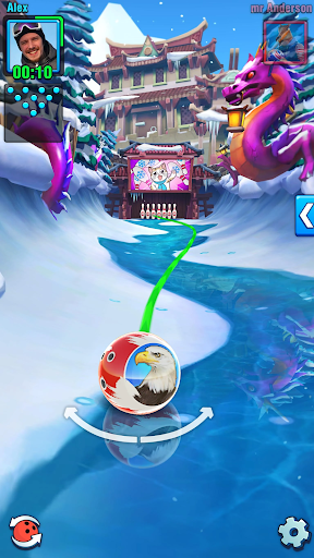 Captura de pantalla de Bowling Crew — boliche en 3D