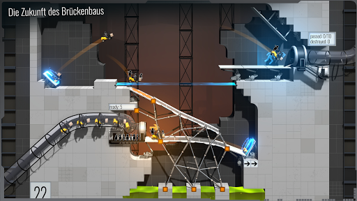 Bridge Constructor Portal Screenshot