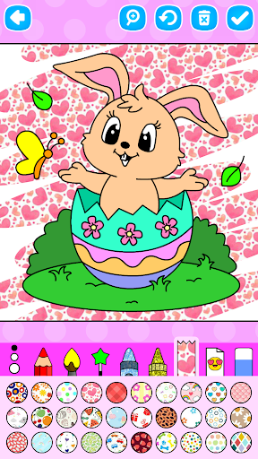 Easter Egg Coloring Pages Screenshot