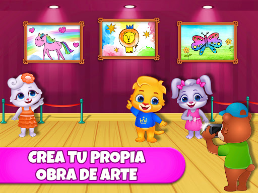 Captura de pantalla de Juegos de colorear y pintar