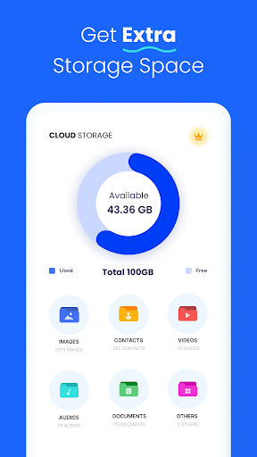 Captura de pantalla de Cloud Storage: Cloud Drive App
