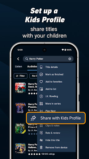 Audible: Audiobooks & Podcasts screenshot