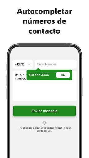 Captura de pantalla de Chat Directo y Mensajería