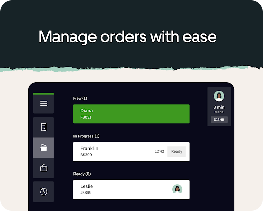 Captura de pantalla de Uber Eats : Gestor de Pedidos