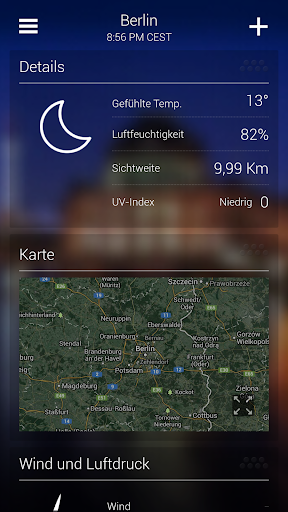 Yahoo Wetter Screenshot