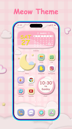 Captura de pantalla de BeautyTheme: Iconos y Widgets
