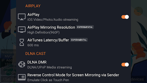 Captura de pantalla de AirPin PRO - AirPlay & DLNA