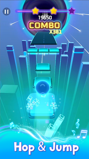 Captura de pantalla de Running Ball:Music Color Dance