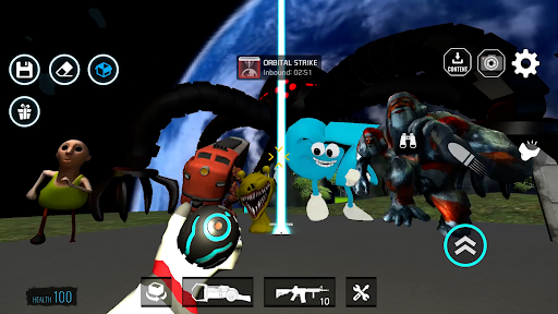 Captura de pantalla de Sandbox in space