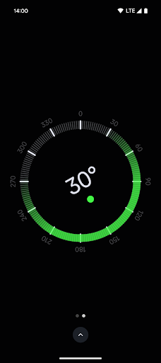 Captura de pantalla de Brújula