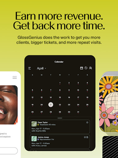 Captura de pantalla de GlossGenius: Booking, Payments