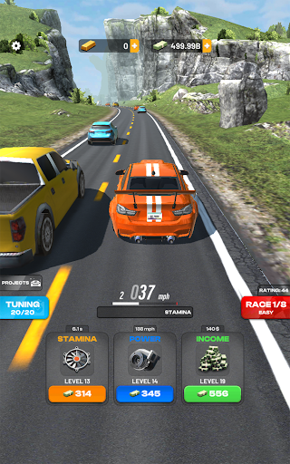 Captura de pantalla de Highway Overtake - Car Racing