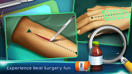 Captura de pantalla de Surgery Doctor Simulator Games