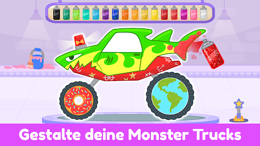 Monster Truck Kinderautospiele Screenshot