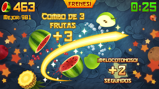 Captura de pantalla de Fruit Ninja®